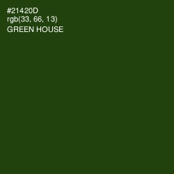 #21420D - Green House Color Image